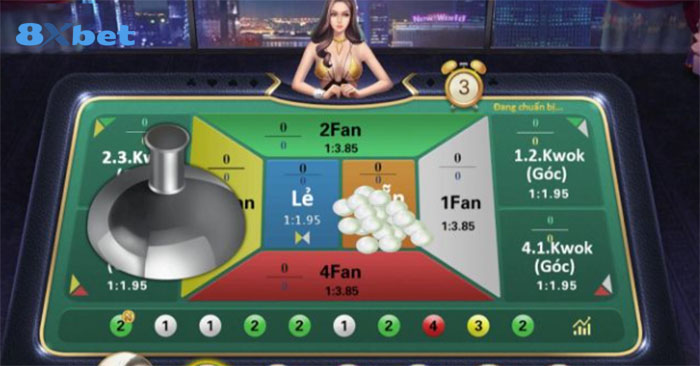 Cách chơi Fantan online tại 8xbet